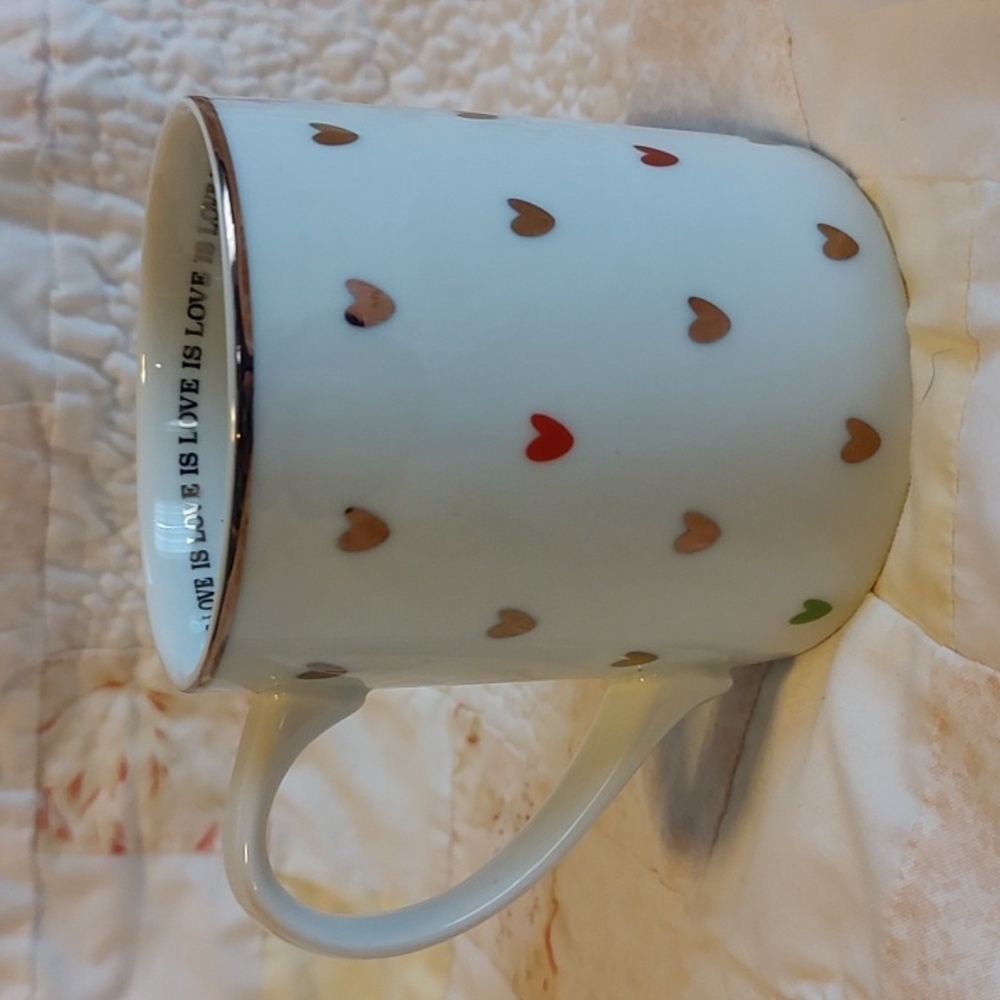 Williams And Sonoma Pottery Barn West Elm "Love Is Love" Mug